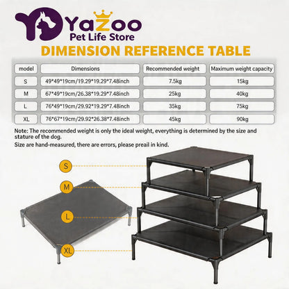 Pet Bed - Indoor & Outdoor Use Durable Design for Dogs Comfortable Rest Ideal for Home & House Mats
